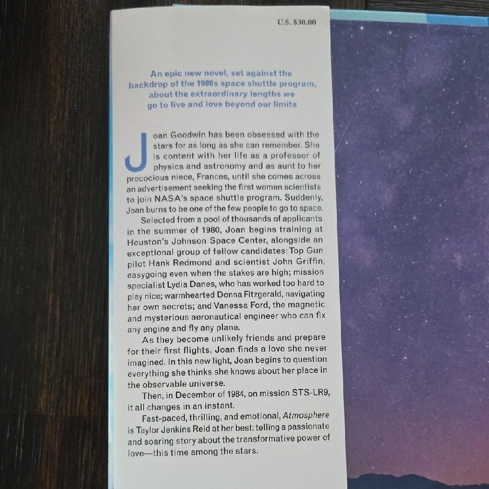 Atmosphere by Taylor Jenkins Reid Book - Picture 3 of 4